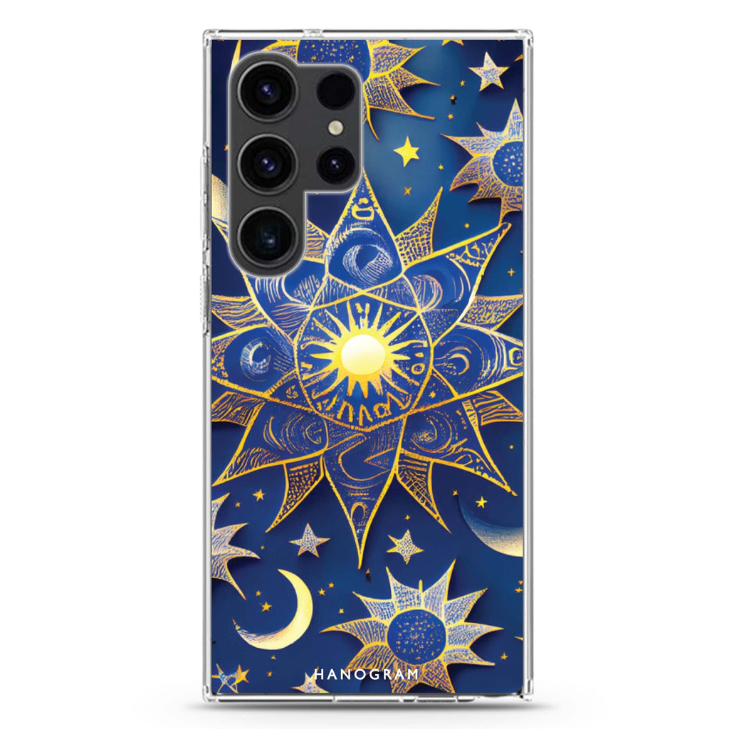Magic Star Samsung Galaxy S26/S25/S24/S23/S22 Ultra ultra clear case, transparent design, main view