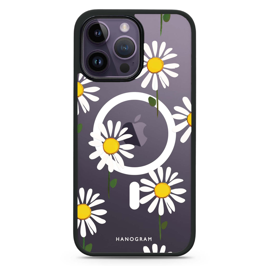 Little Flowers iPhone 14 Pro Max MagSafe Compatible Impact Guard Bumper Case