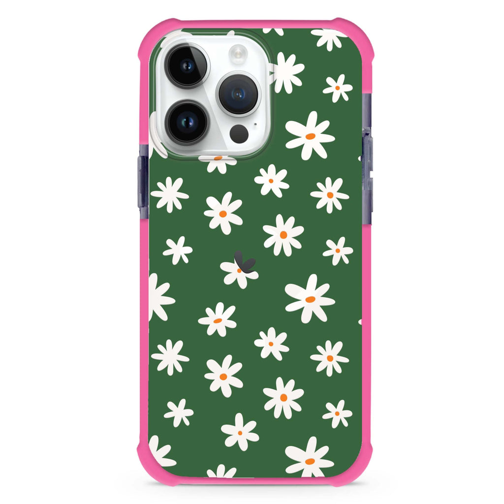 Flowers Pattern MagSafe Compatible Ultra Shockproof Case