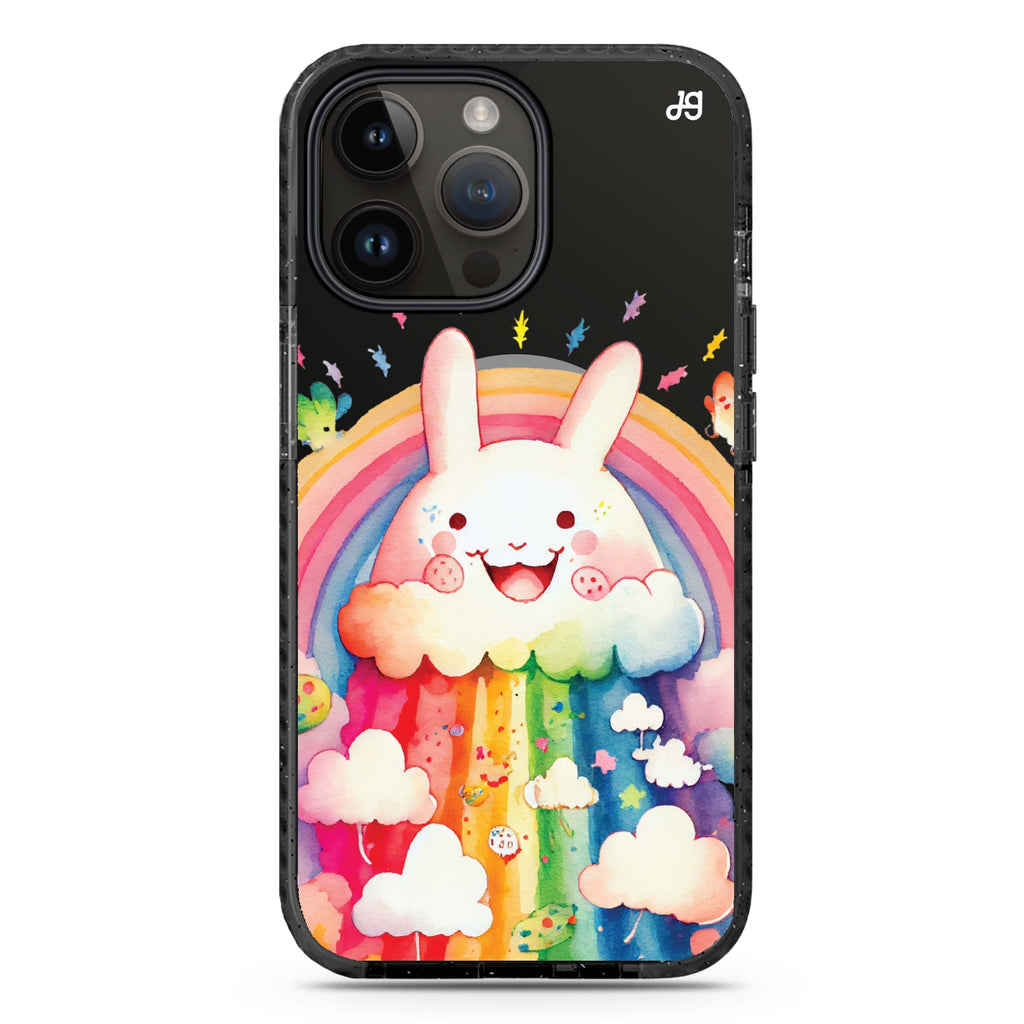 Rainbow Bunny MagSafe Compatible Durashock Case