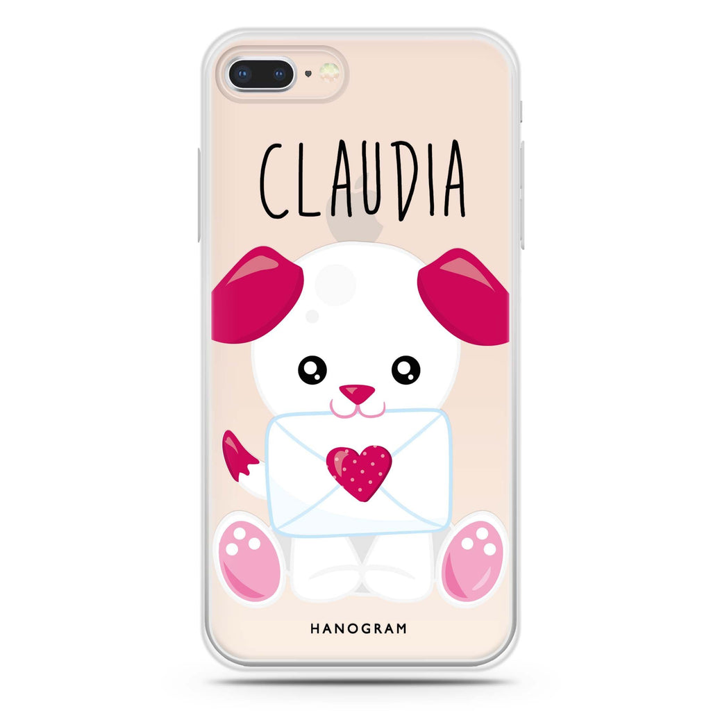 Lovely Dog iPhone 8 Ultra Clear Case