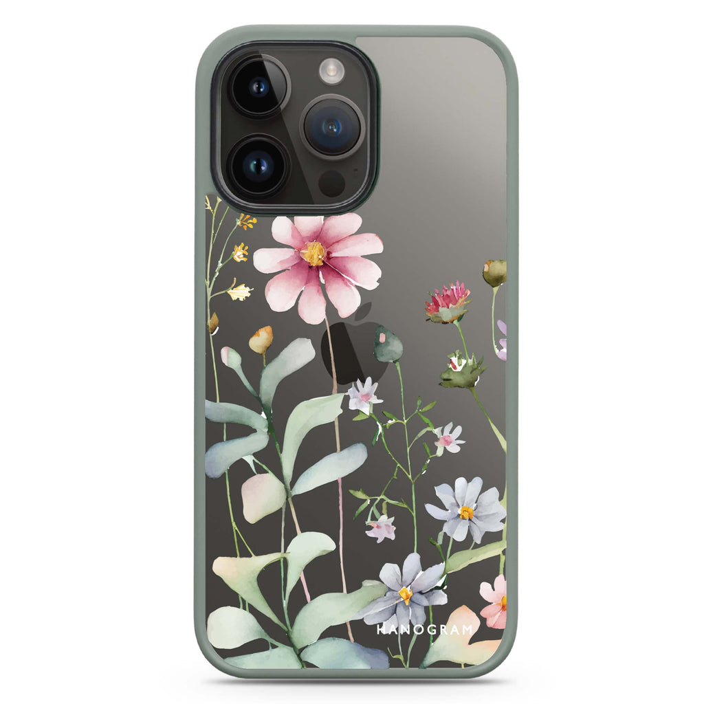 Floral Impact Guard Bumper Case