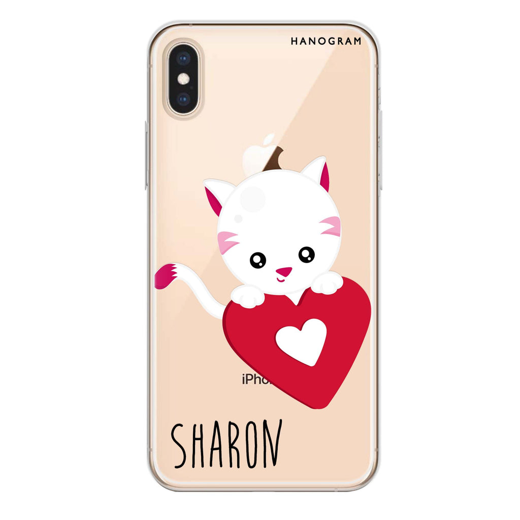 Lovely Cat iPhone XS Ultra Clear Case