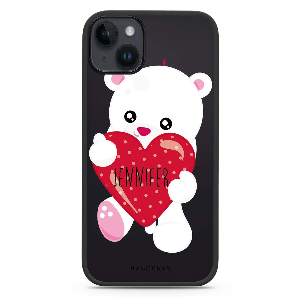 Lovely Bear iPhone 14 Plus MagSafe Compatible Impact Guard Bumper Case