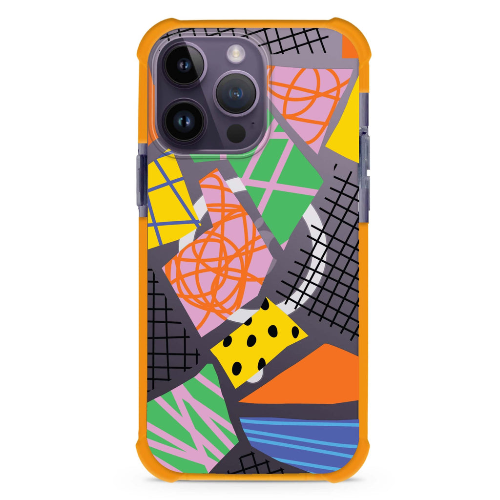 Flowers Pattern MagSafe Compatible Ultra Shockproof Case