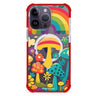 Rainbow Mushroom Garden MagSafe Compatible Ultra Shockproof Case