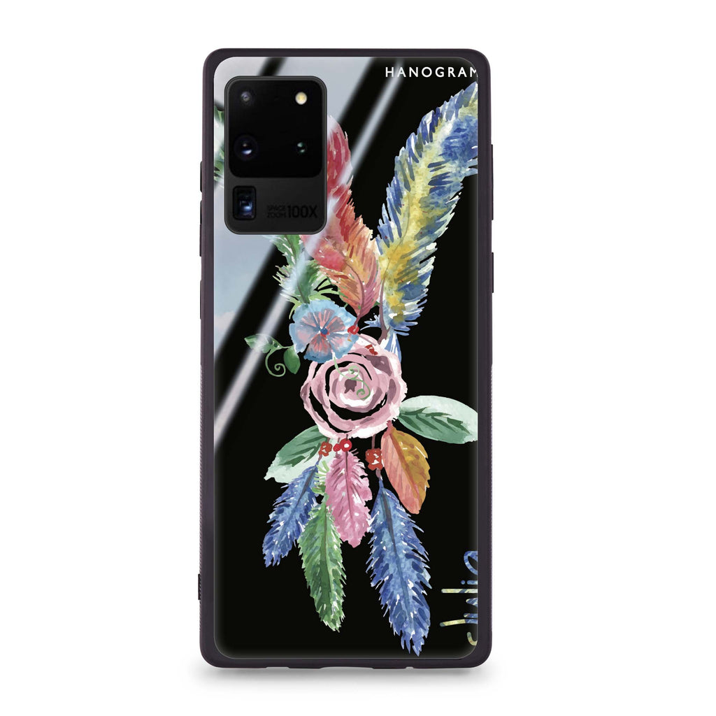 Feather Samsung Glass Case