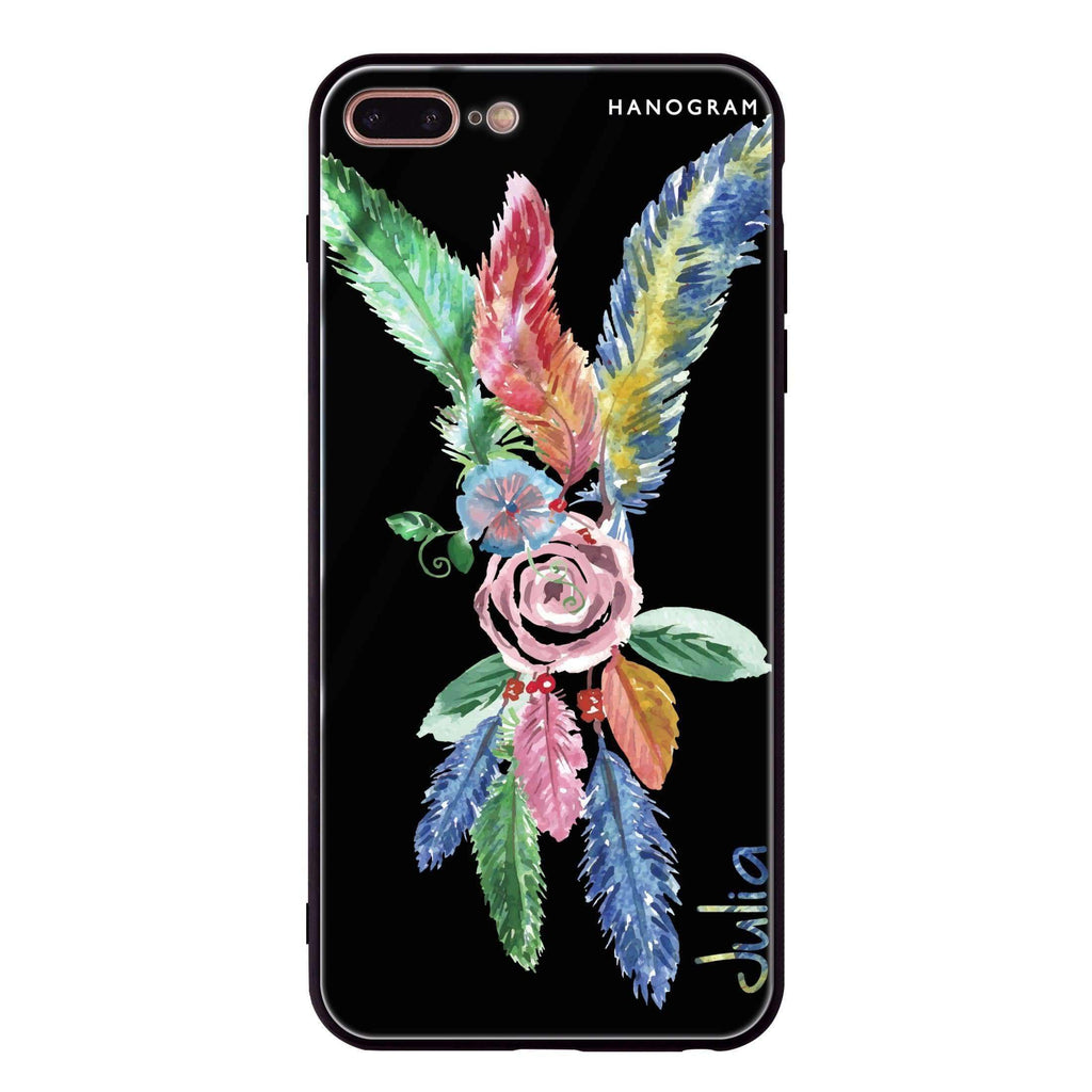 Feather iPhone 7 Plus Glass Case