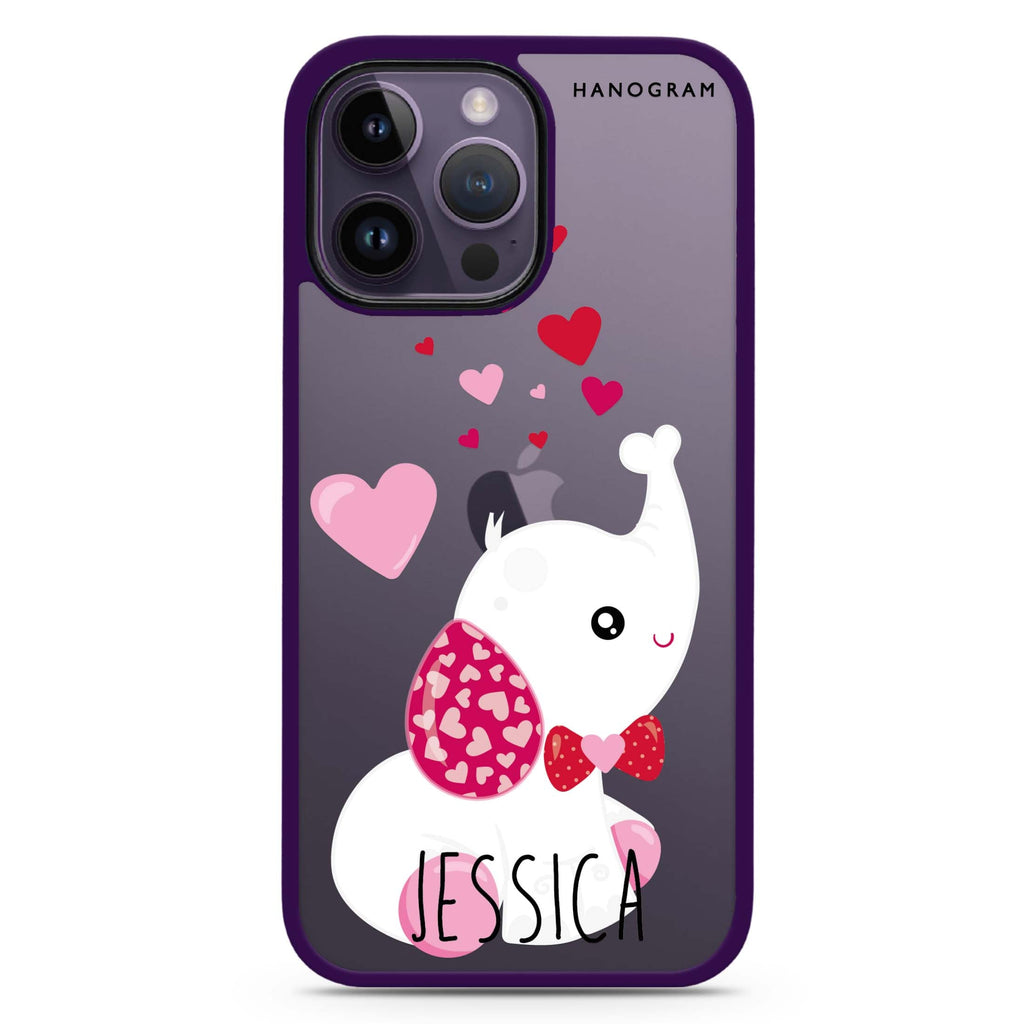Lovely Elephant Impact Guard Bumper Case