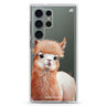 A Alpaca Samsung Galaxy S26/S25/S24/S23/S22 Ultra ultra clear case, transparent design, main view