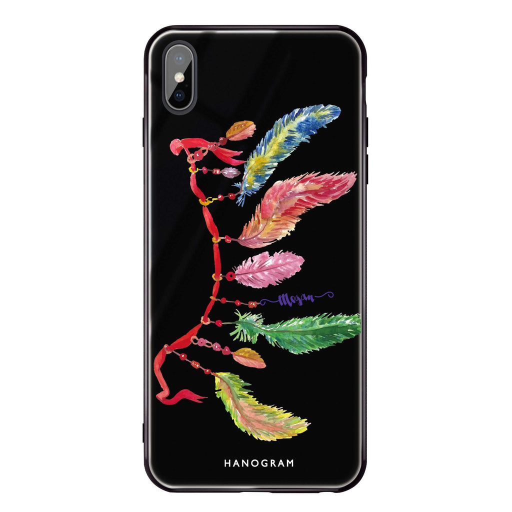 Feather II iPhone XS Max Glass Case