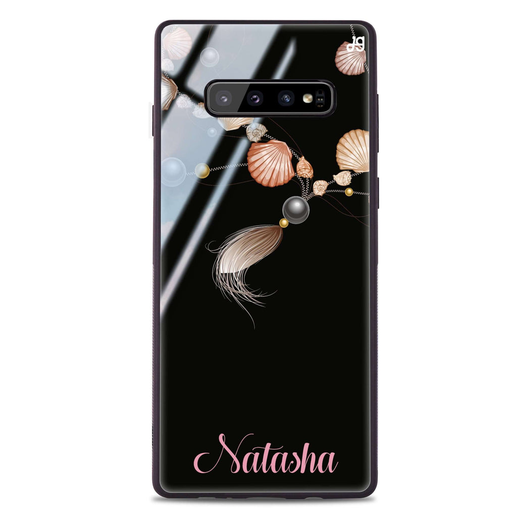 Connection Of Sea Samsung S10 Plus Glass Case