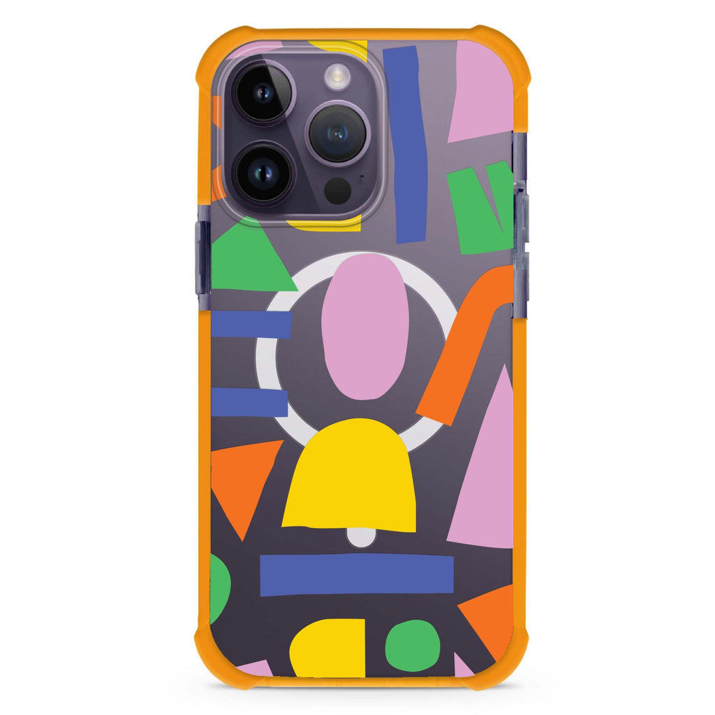 Abstract Doodles MagSafe Compatible Ultra Shockproof Case