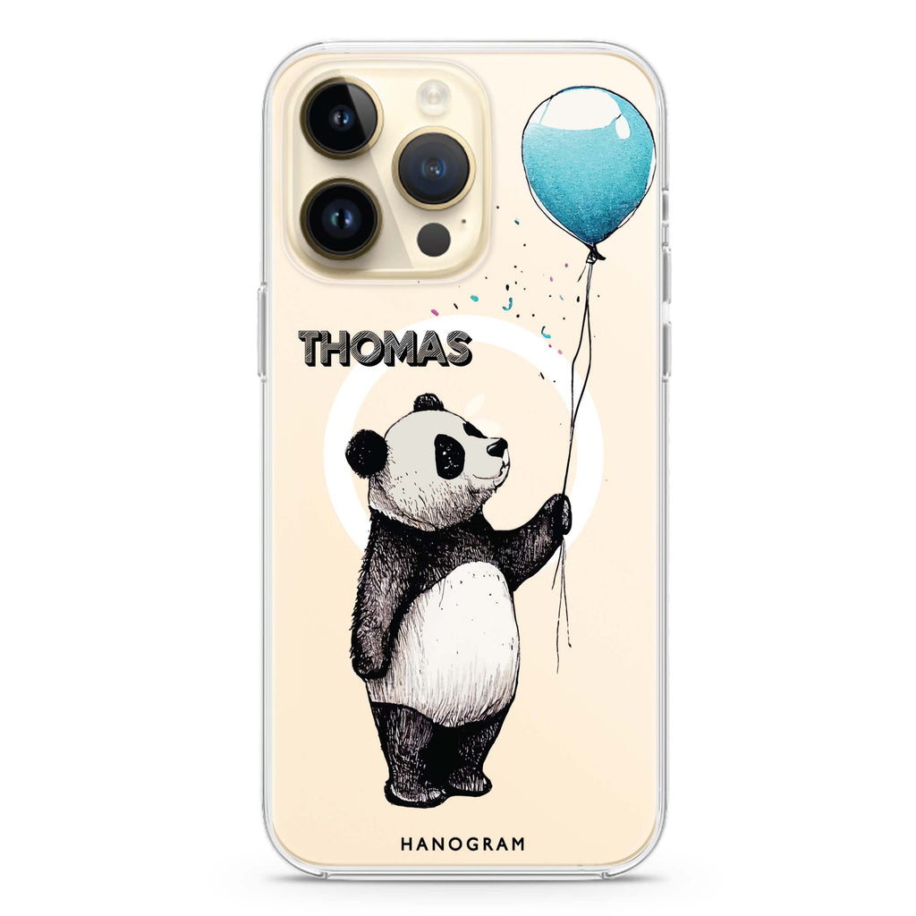 Little Panda iPhone 14 Pro Max MagSafe Compatible Ultra Clear Case