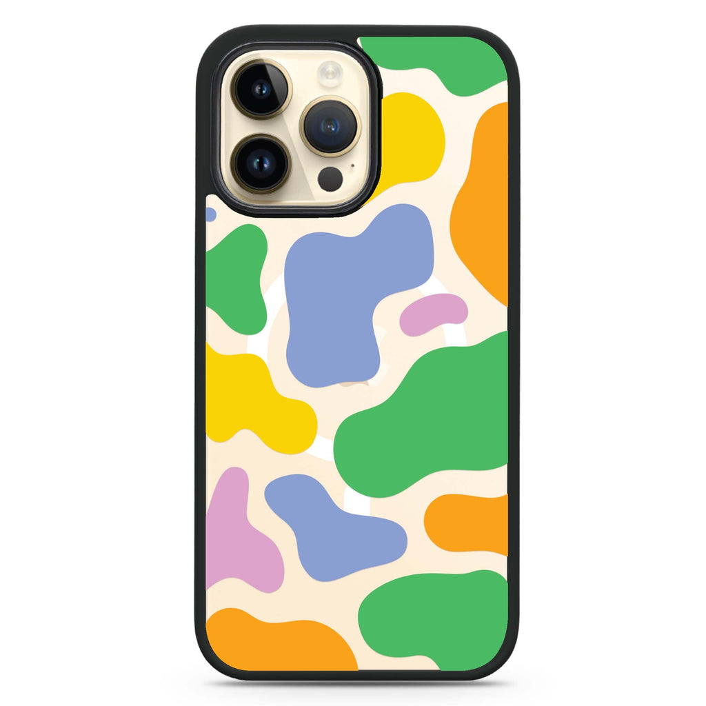 Abstract Doodles MagSafe Compatible Impact Guard Bumper Case