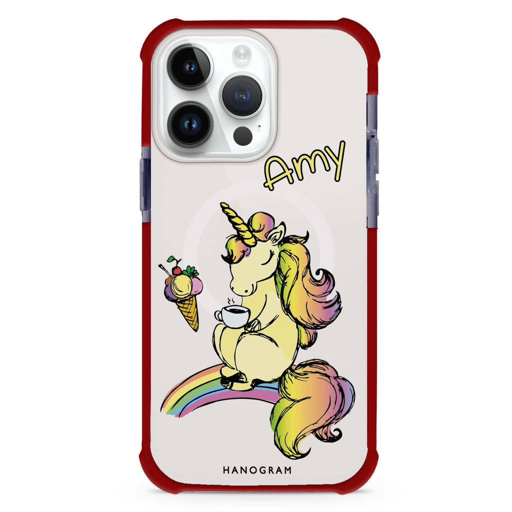 Cute Unicorn MagSafe Compatible Ultra Shockproof Case