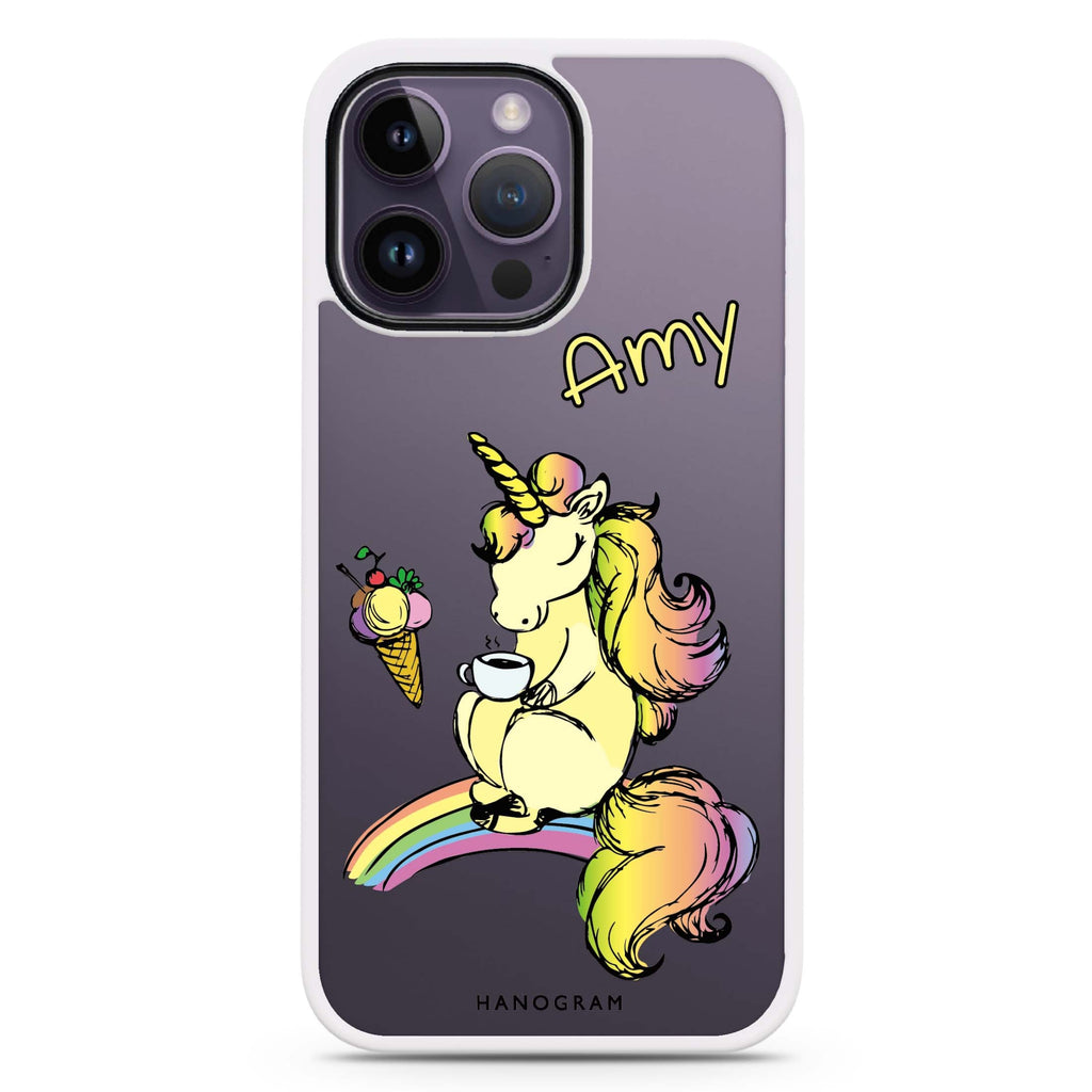 Cute Unicorn Impact Guard Bumper Case