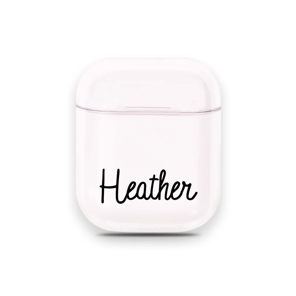 Personalized Name V Airpods Case