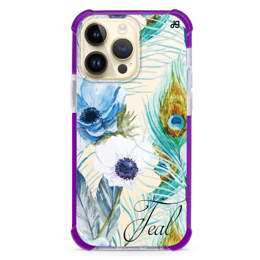 Pretty Watercolor Flowers Ultra Shockproof Case