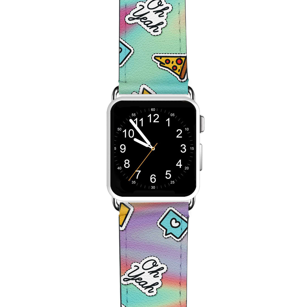 Pizza Sticker APPLE WATCH BANDS