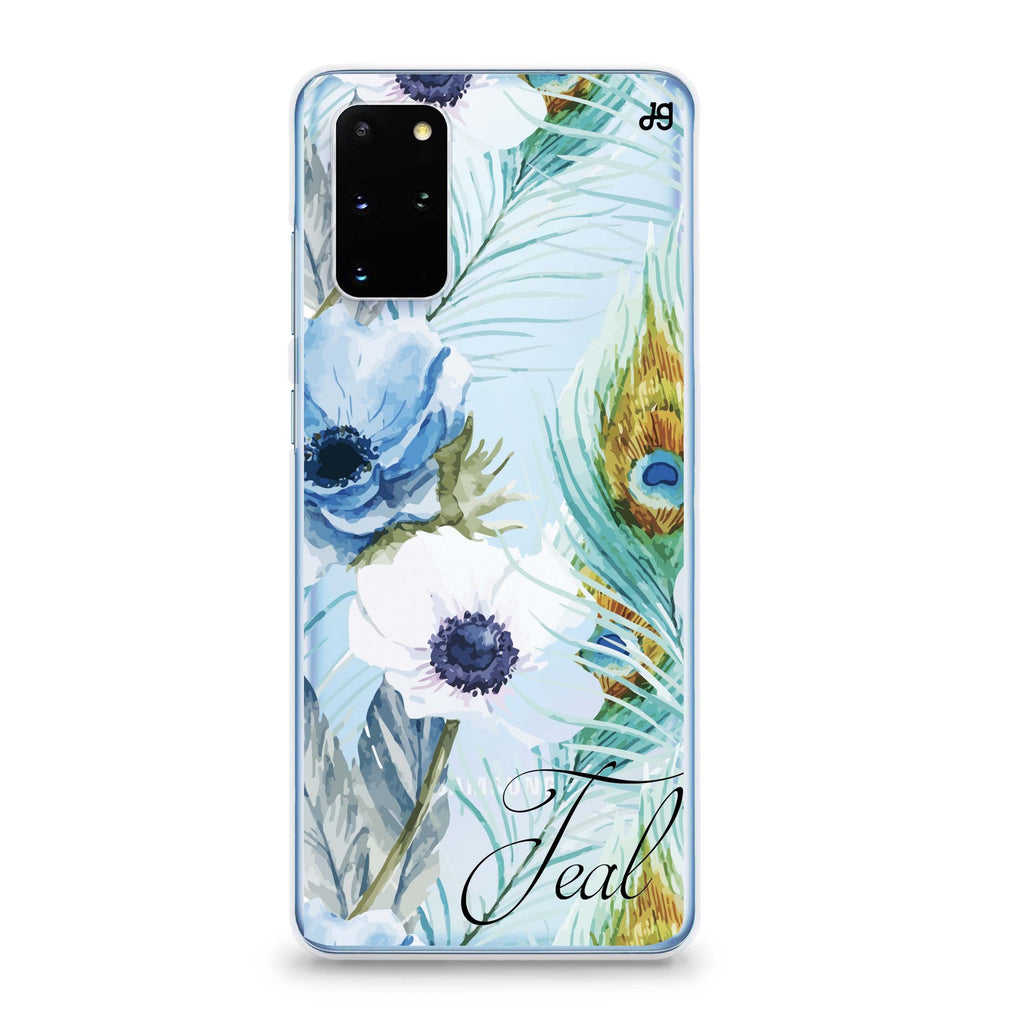 Pretty Watercolor Flowers Samsung S20 Soft Clear Case