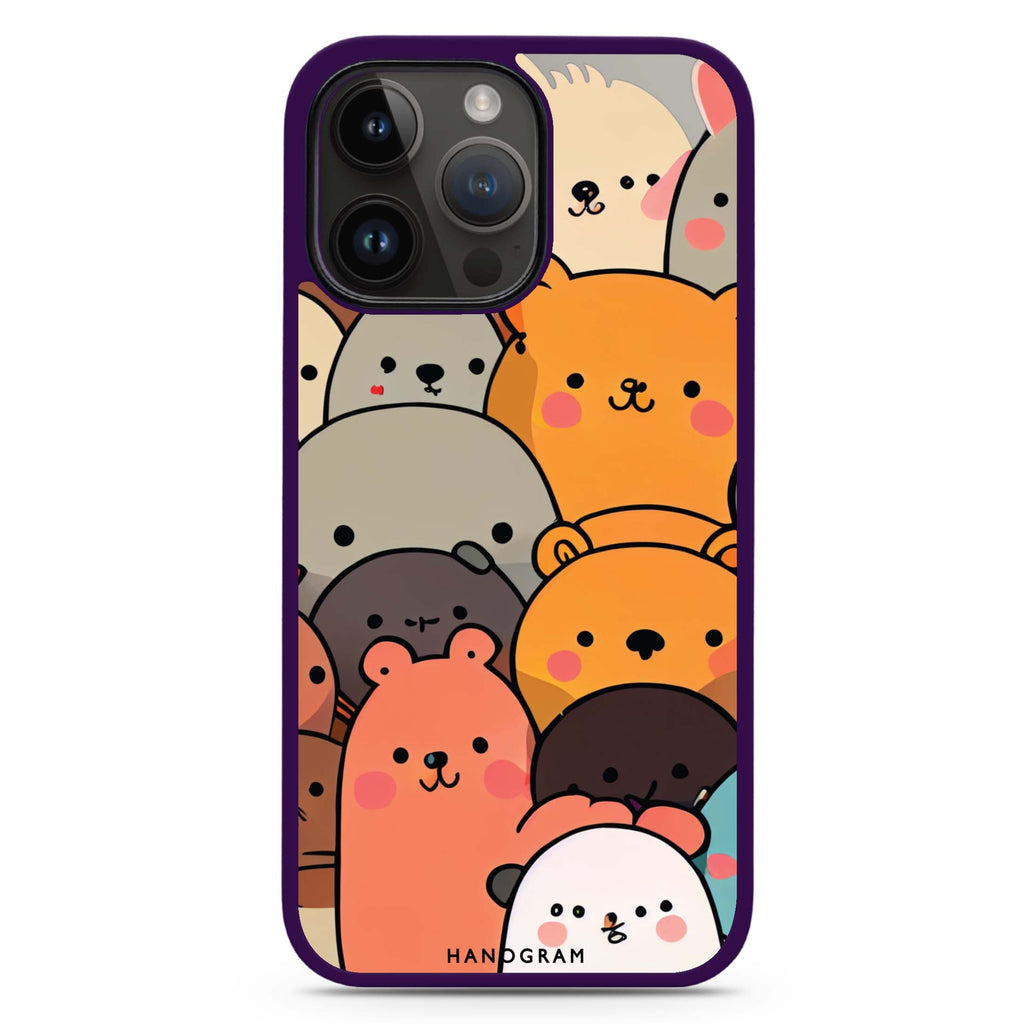 Cute animals MagSafe Compatible Impact Guard Bumper Case