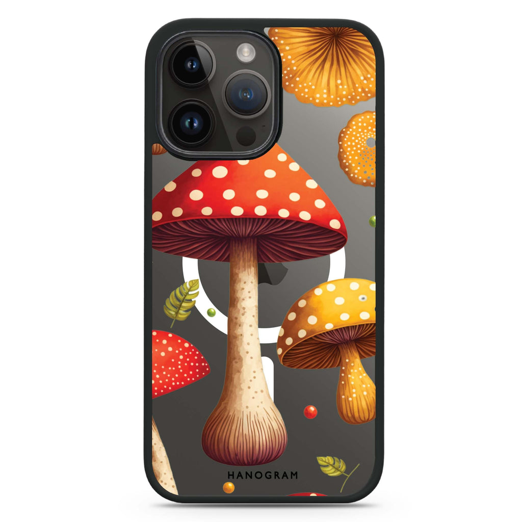 Mushroom time MagSafe Compatible Impact Guard Bumper Case