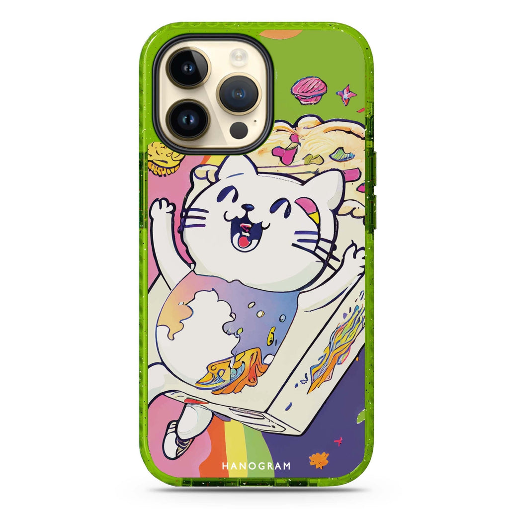 Rainbow Cat MagSafe Compatible Durashock Case