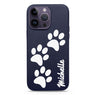 Animal footprints MagSafe Leather Case