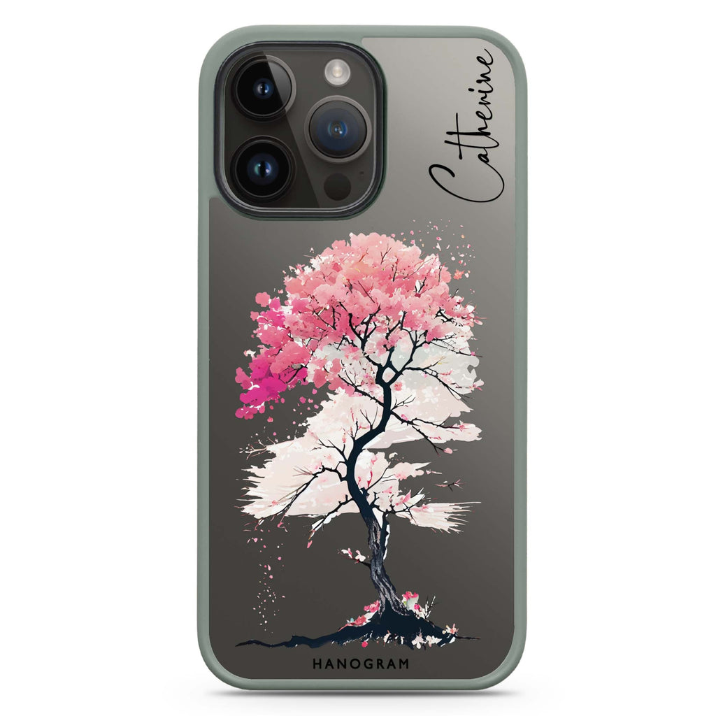 A Cherry tree iPhone 14 Pro Impact Guard Bumper Case
