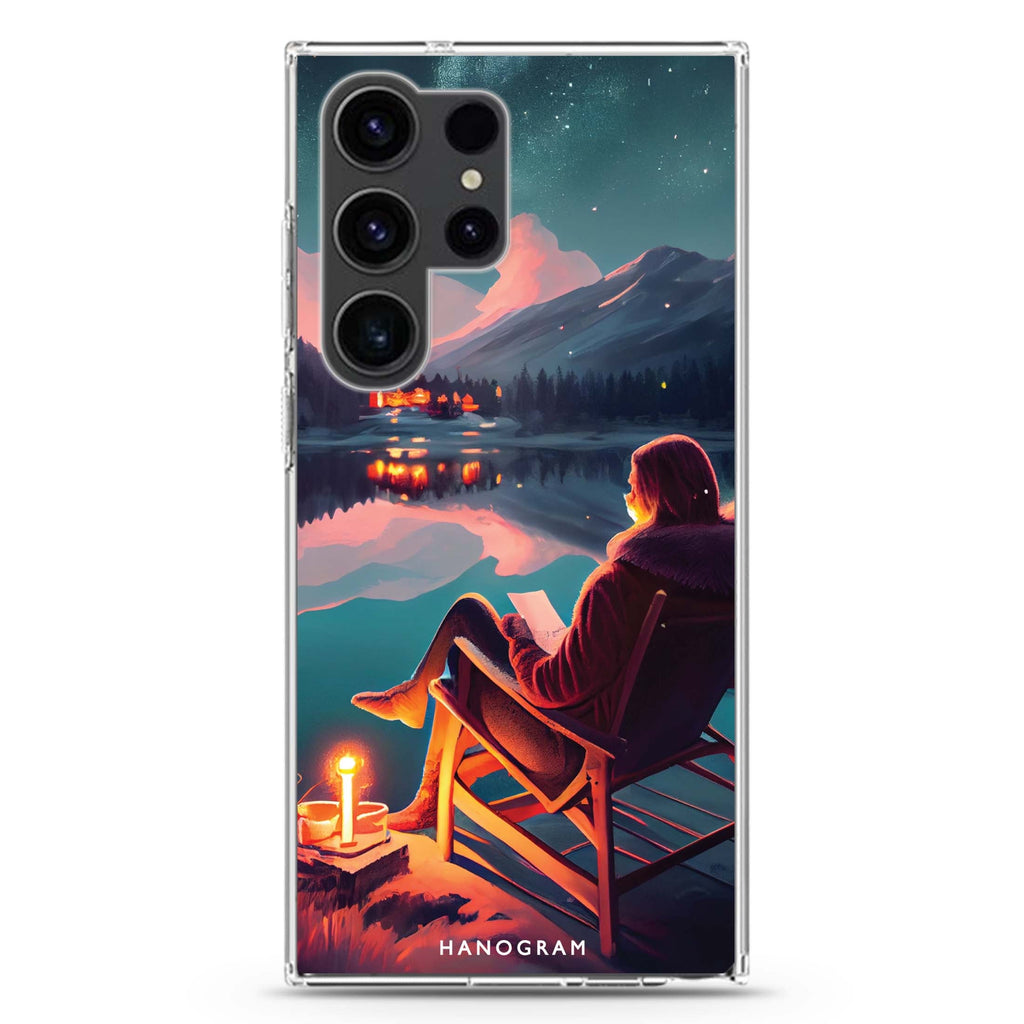 A Beautiful Night Samsung Galaxy S26/S25/S24/S23/S22 Ultra ultra clear case, transparent design, main view