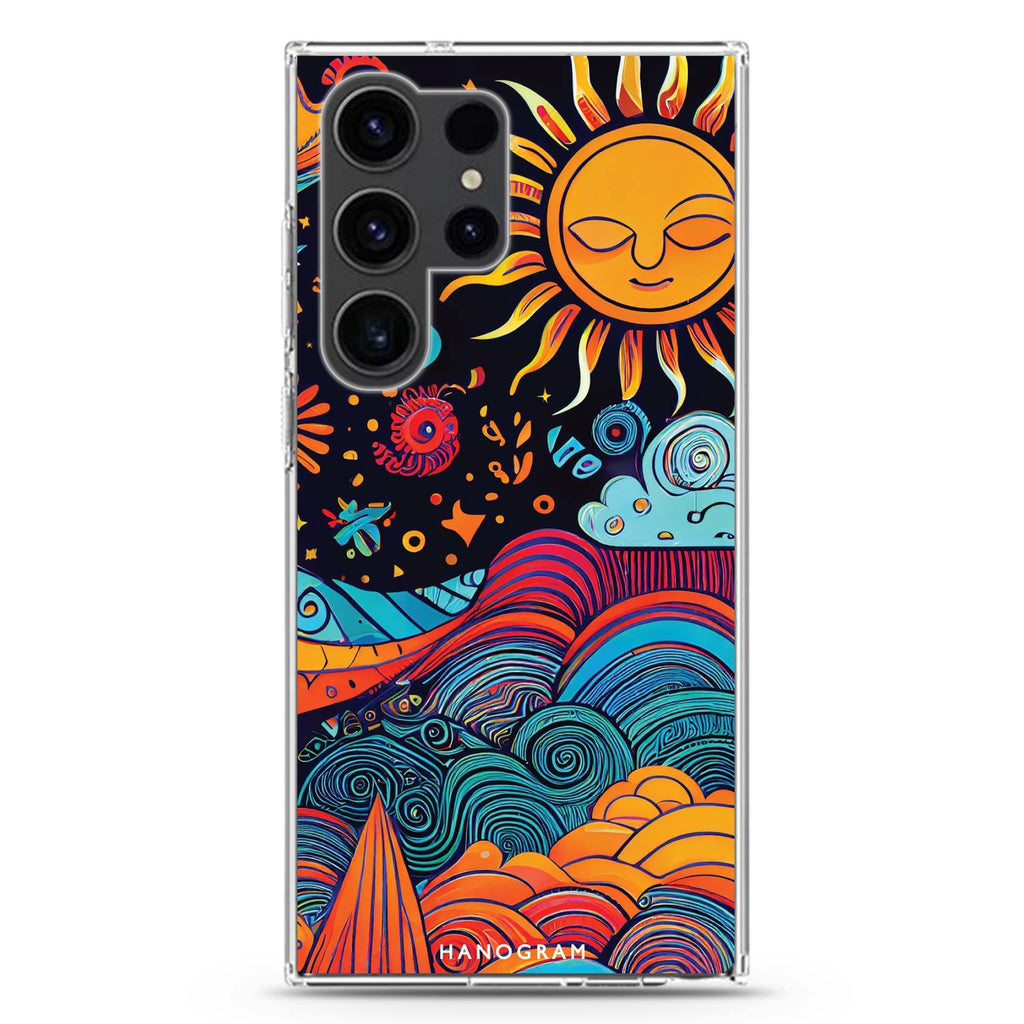 Sun Art Samsung Galaxy S26/S25/S24/S23/S22 Ultra ultra clear case, transparent design, main view