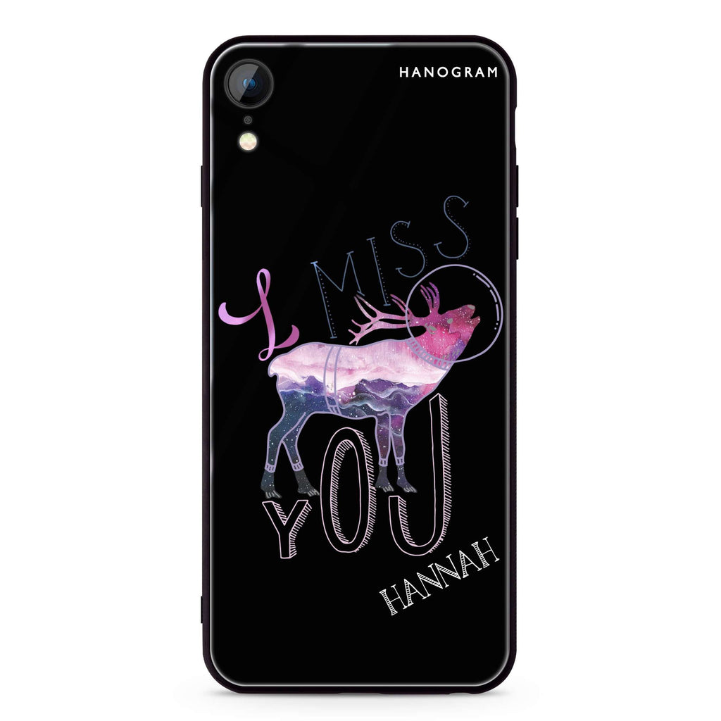 Galactic Love iPhone XR Glass Case