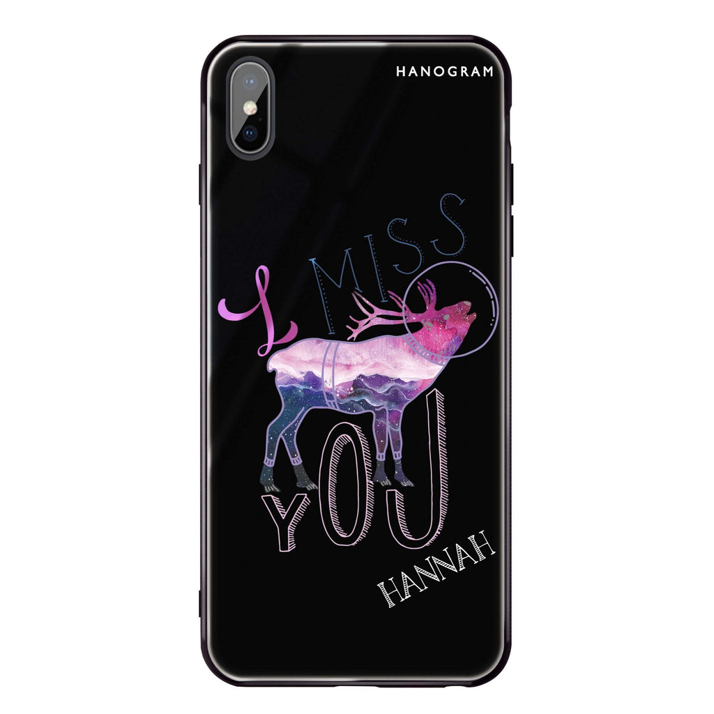 Galactic Love iPhone XS Max Glass Case
