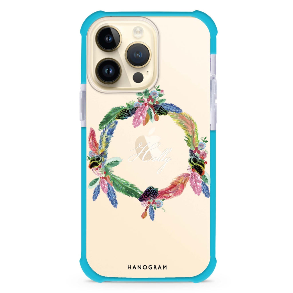 Watercolour Feather iPhone 12 Pro Max Ultra Shockproof Case