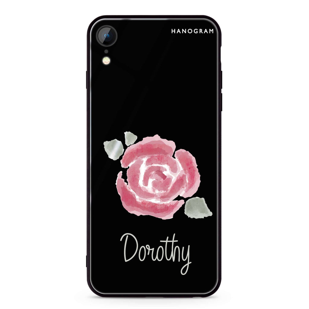 Kiss From A Rose iPhone XR Glass Case