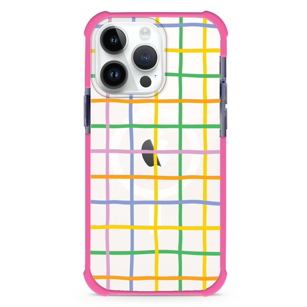Abstract Doodles Pattern MagSafe Compatible Ultra Shockproof Case