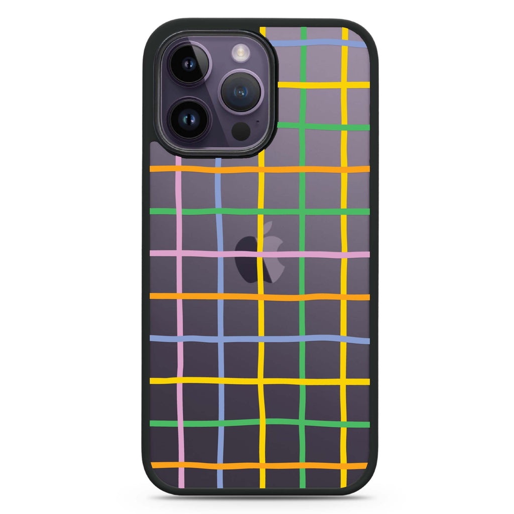 Abstract Doodles Pattern Impact Guard Bumper Case