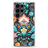 Watercolor Floral Samsung Galaxy S26/S25/S24/S23/S22 Ultra ultra clear case, transparent design, main view