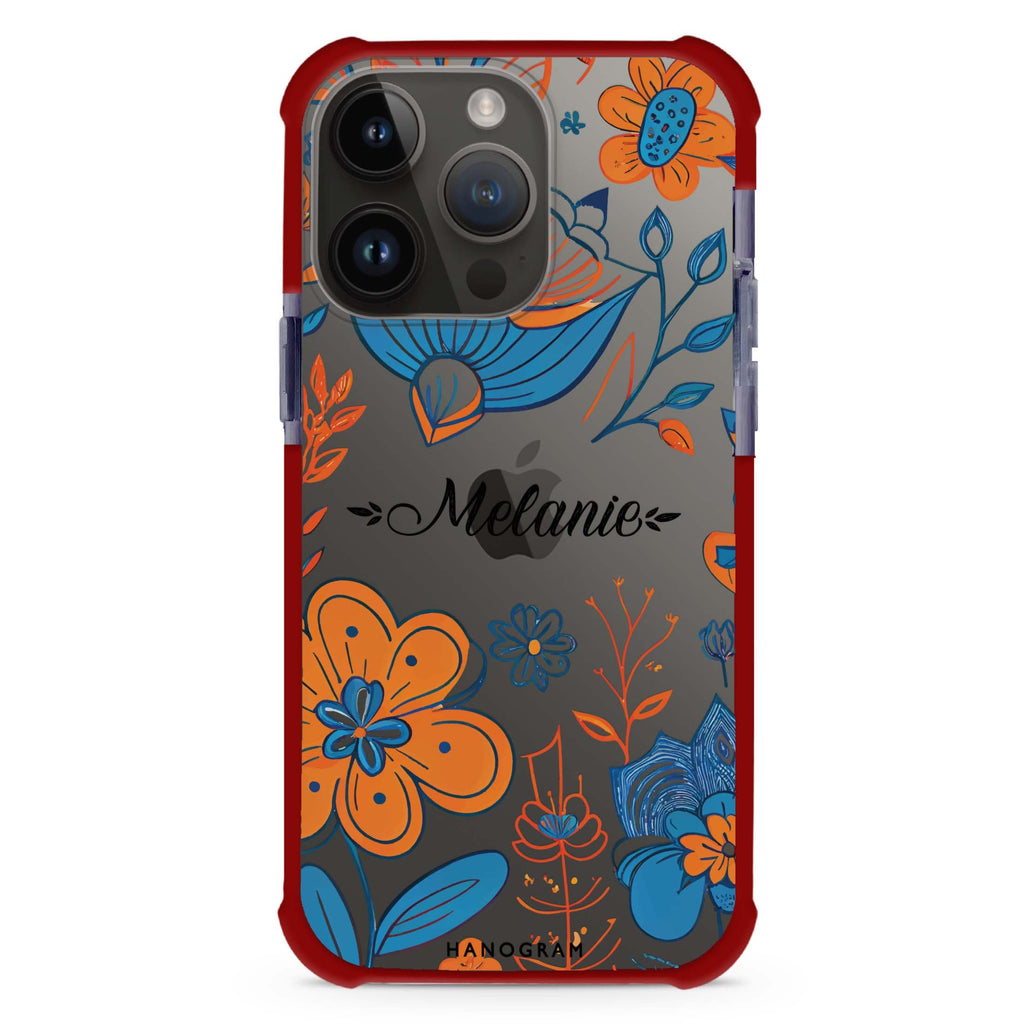 Floral Pattern Ultra Shockproof Case