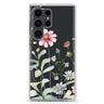 Floral #3 Samsung Galaxy S26/S25/S24/S23/S22 Ultra ultra clear case, transparent design, main view