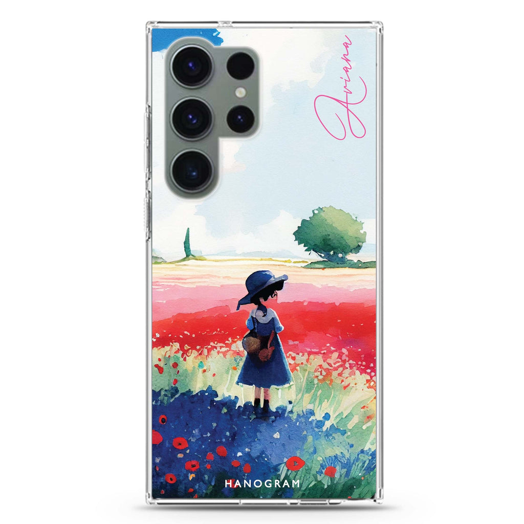 A Little Girl Samsung Galaxy S24 Ultra Case - Personalized and Stylish Protection