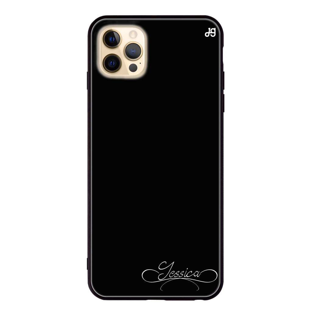 Cursive II iPhone 12 Pro Glass Case