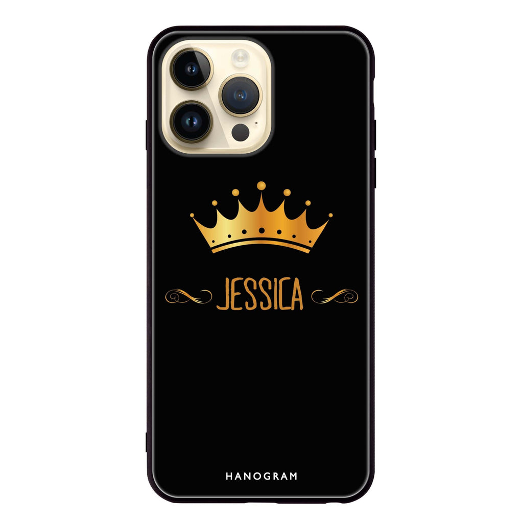 Queen's Crown iPhone 13 Pro Max Glass Case