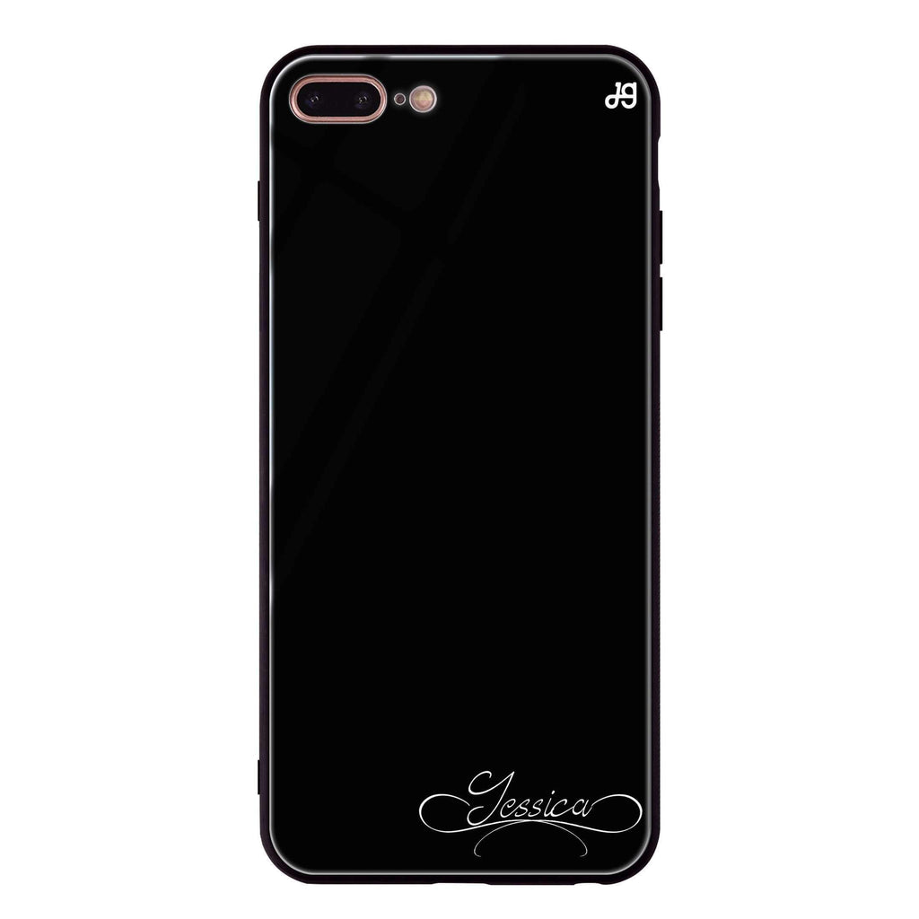 Cursive II iPhone 8 Plus Glass Case
