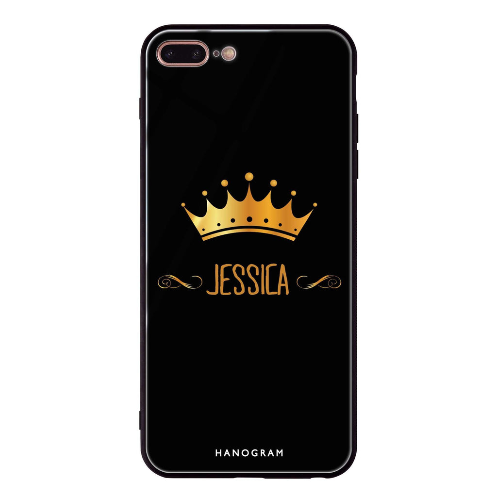 Queen's Crown iPhone 7 Plus Glass Case