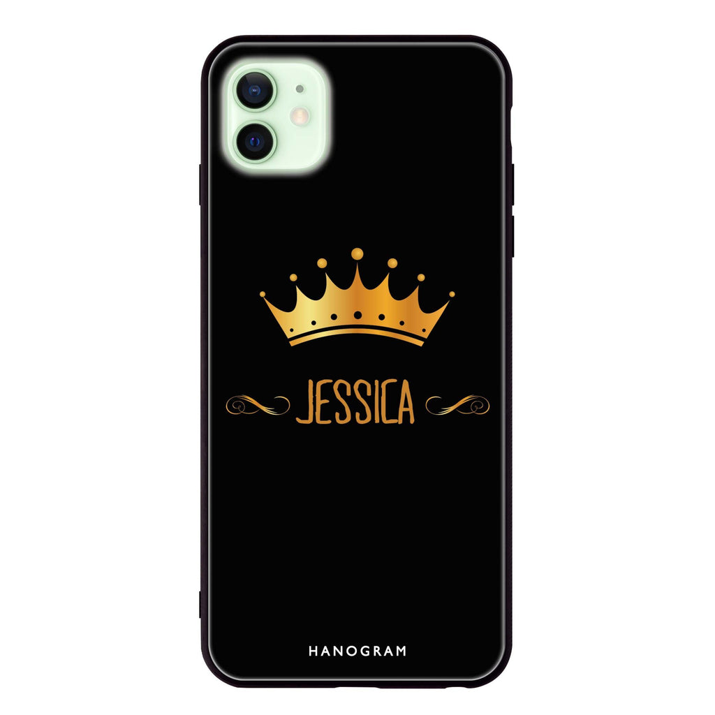 Queen's Crown iPhone 12 mini Glass Case
