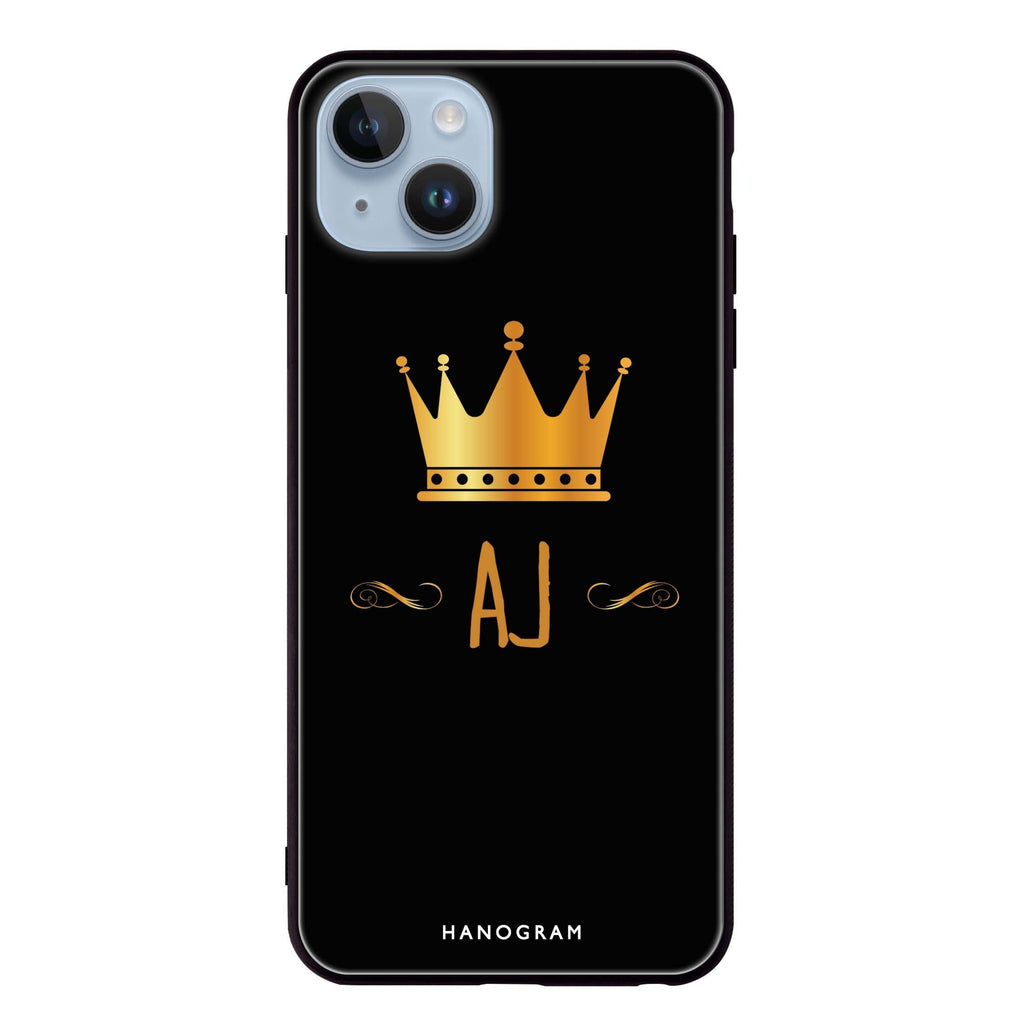 King's crown iPhone 14 Plus Glass Case