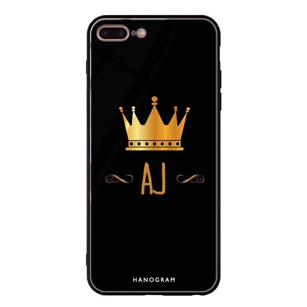 King's crown iPhone 7 Plus Glass Case