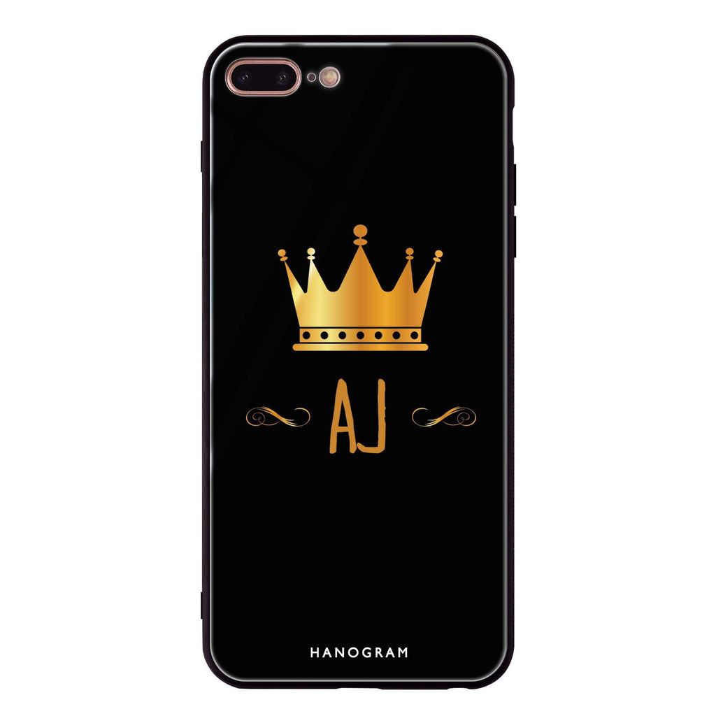King's crown iPhone 8 Plus Glass Case